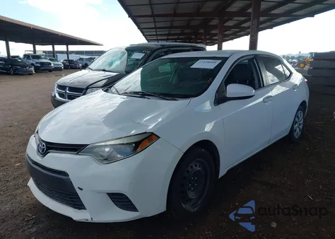 2016 Toyota Corolla Le from USA, damaged, VIN 2T1BURHE1GC727066